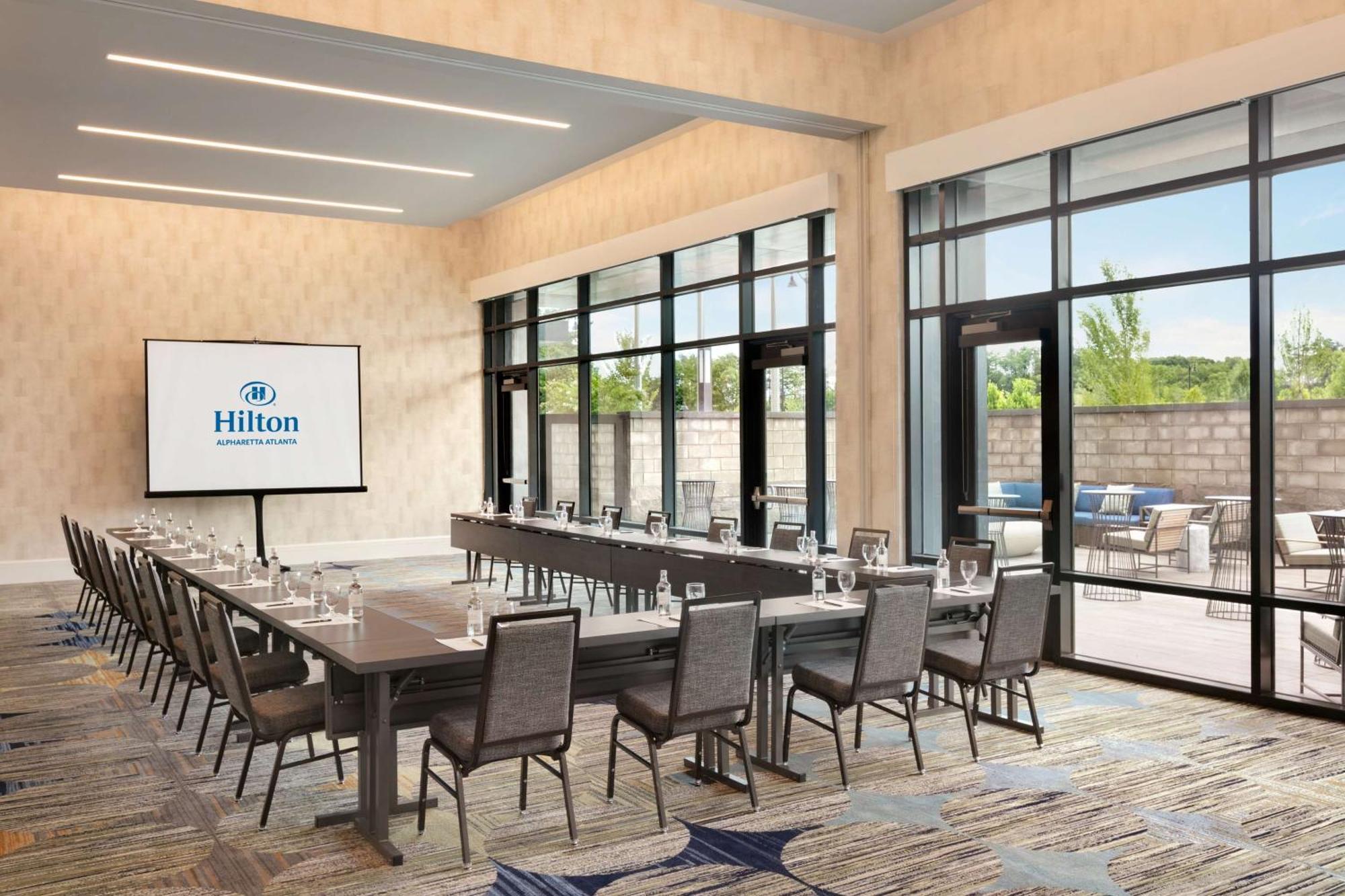 Hilton Alpharetta Atlanta Hotell Exteriör bild